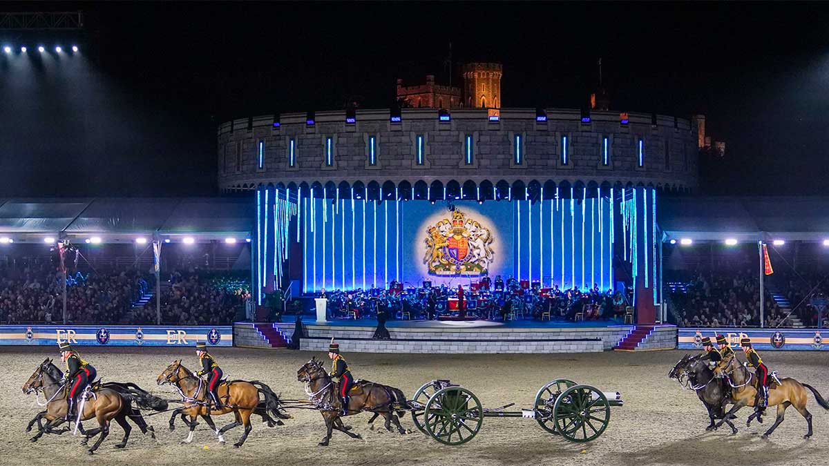 espectáculo caballos Windsor