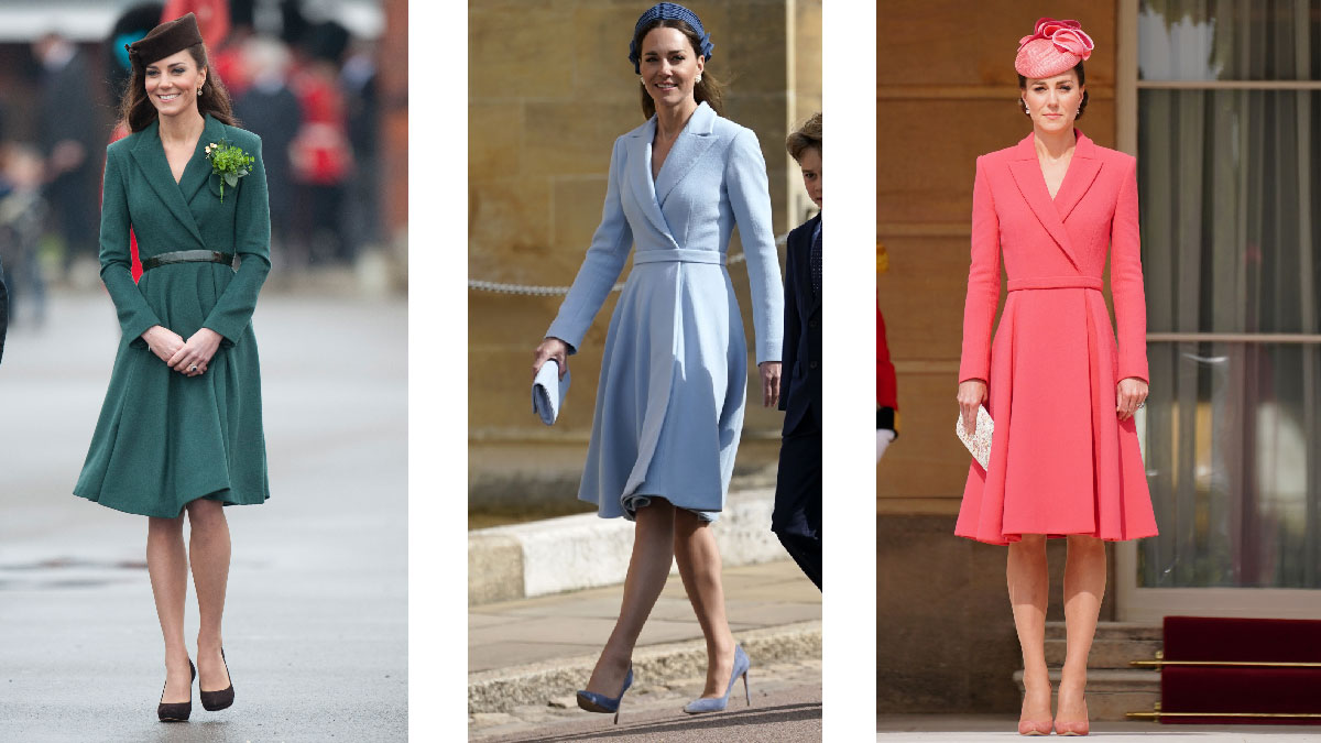Kate Middleton vestido solapas