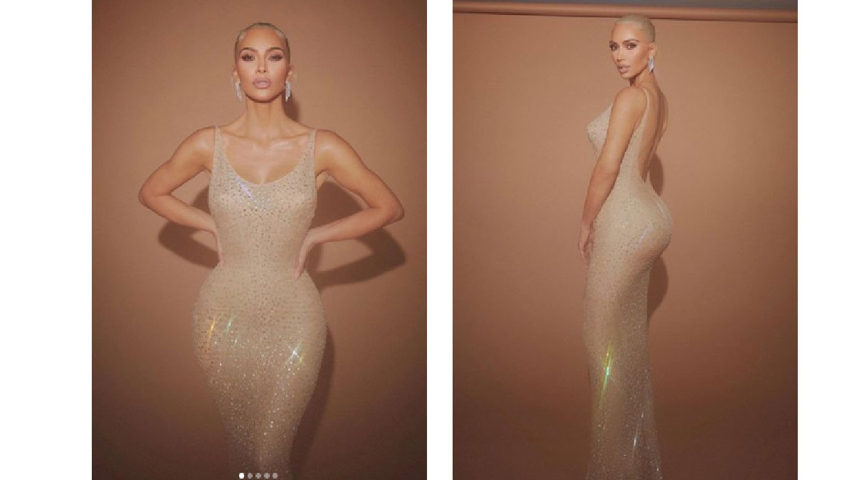 kim kardashian vestido marilyn