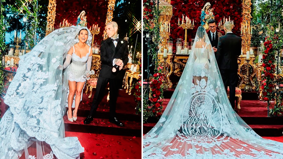 Kourtney Kardashian y Travis Barker