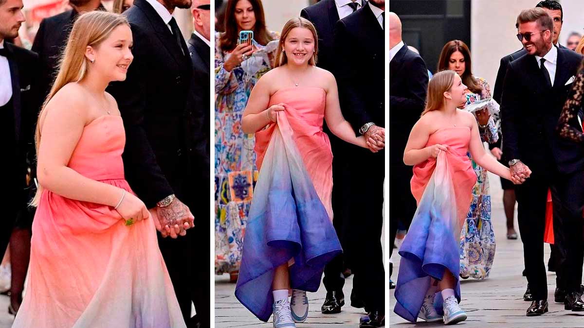 Harper y David Beckham