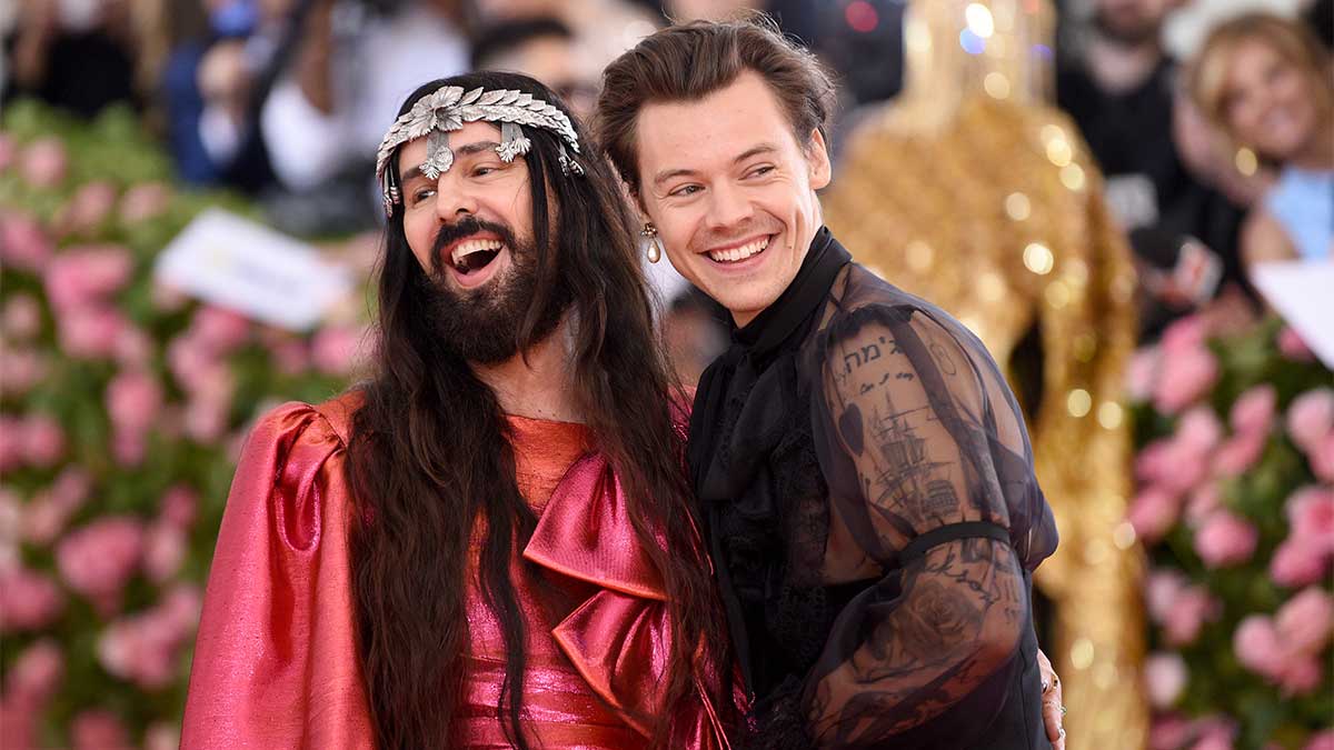 Harry Styles y Alessandro Michele