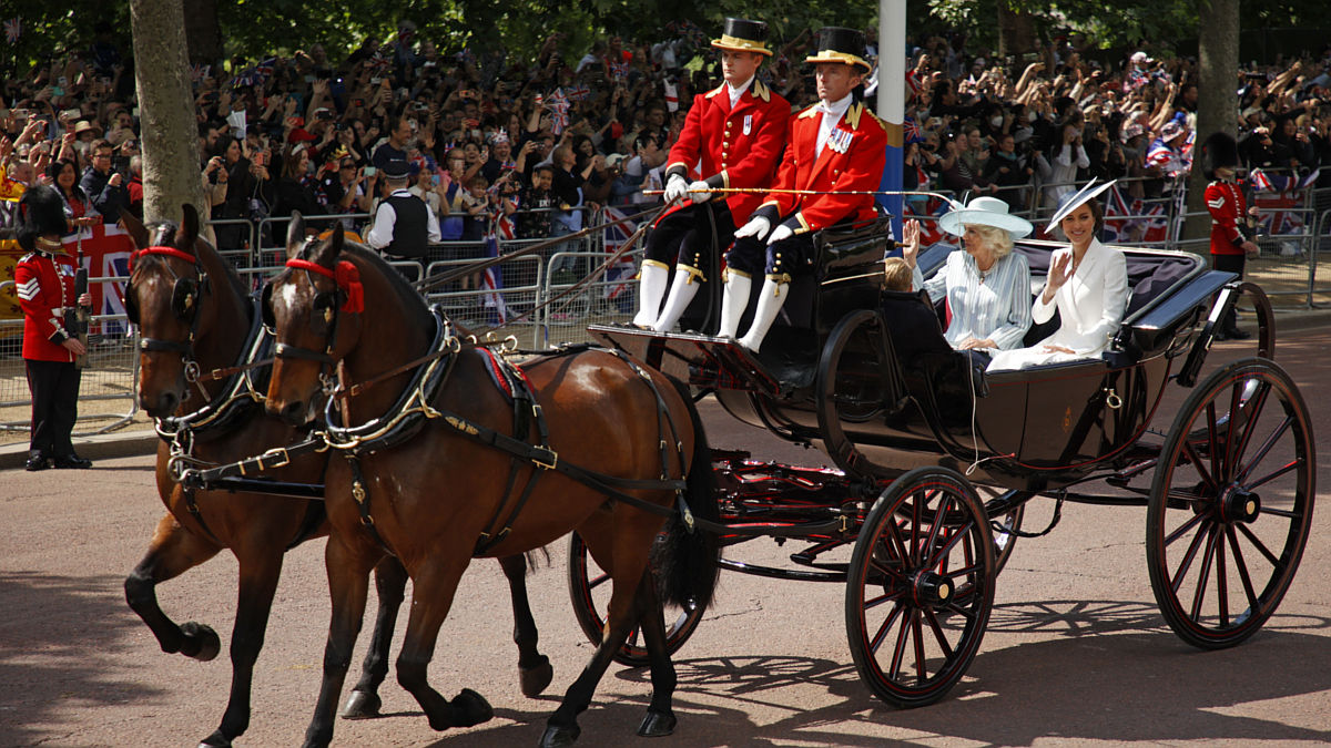 Trooping the Colour Jubileo Isabel II (Foto: Gtres)