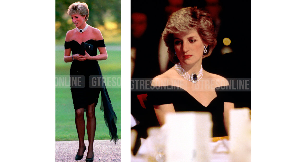 little black dress lady di