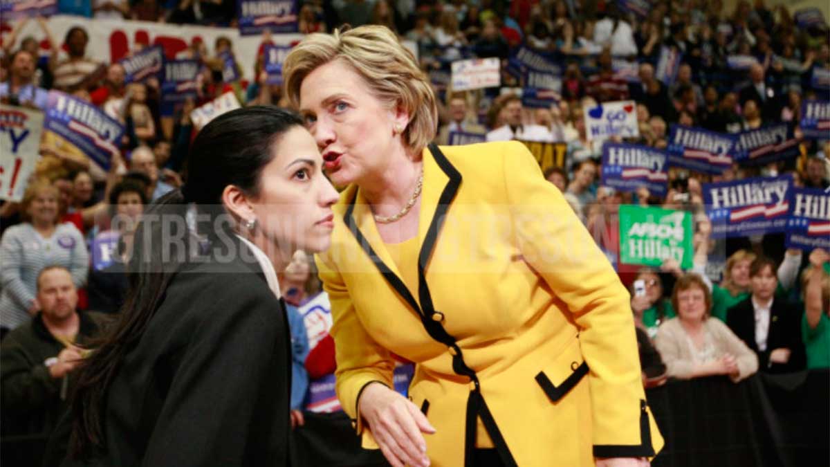Huma Abedin y Hillary Clinton