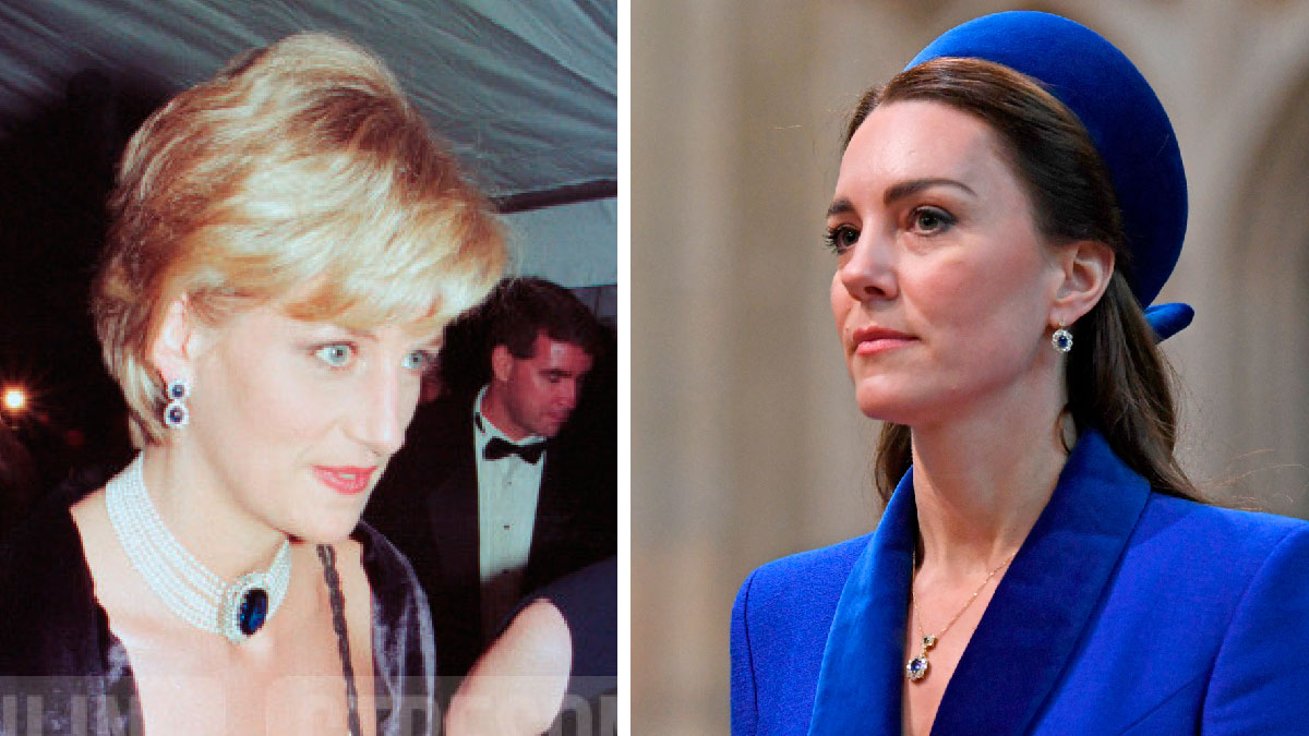 pendientes zafiros lady di diana