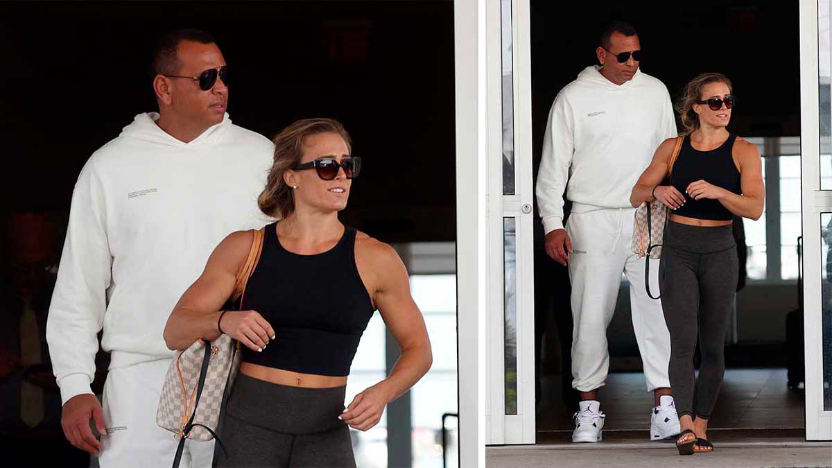 Álex Rodríguez y Kathryne Padgett