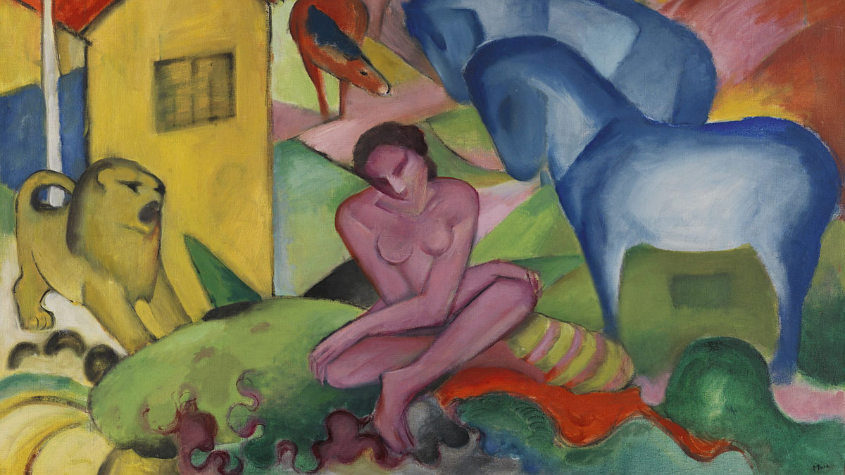 El sueño de Franz Marc (Foto: Museo Nacional Thyssen-Bornemisza)