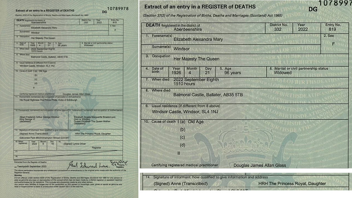 Isabel II Certificado