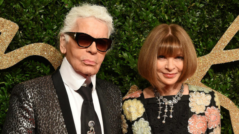 Karl Lagerfeld Anna Wintour (Foto: Gtres)