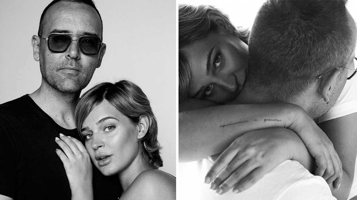 Laura Escanes y Risto Mejide