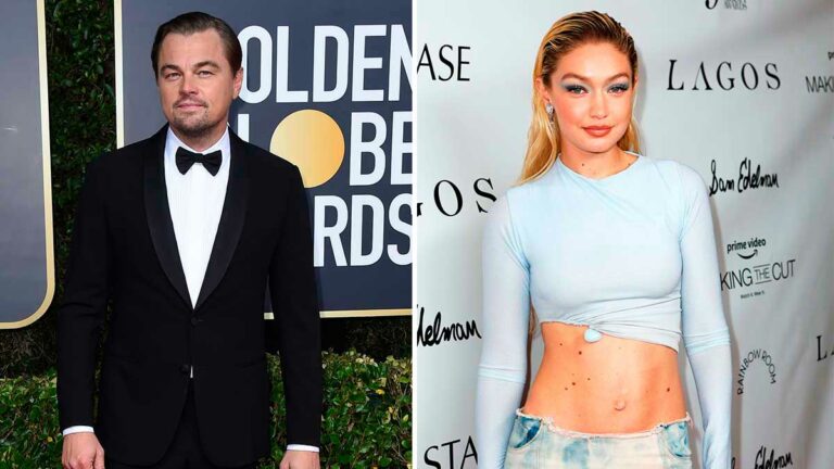 Leonardo DiCaprio y Gigi Hadid