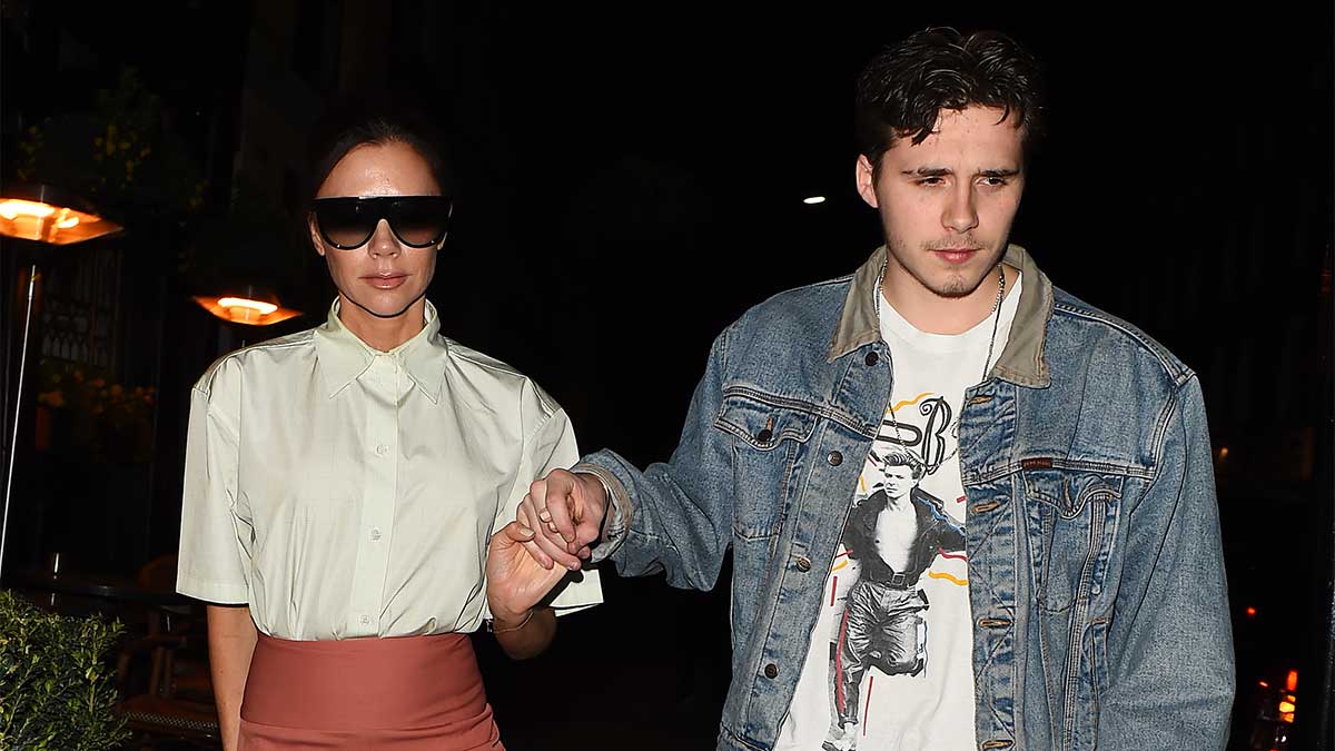 victoria y Brooklyn Beckham