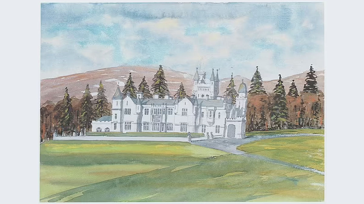 Acuerela Carlos III (Foto: Bonhams)