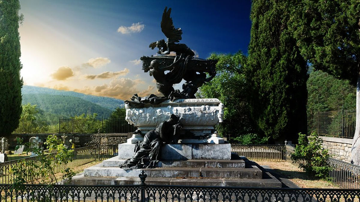 mausoleo de Gayarre (Foto: Fundación Julián Gayarre)