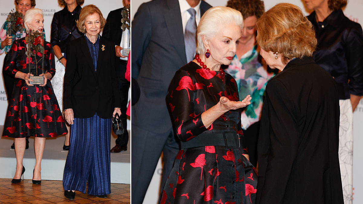 Reina Sofía Carolina Herrera (Foto: Gtres)