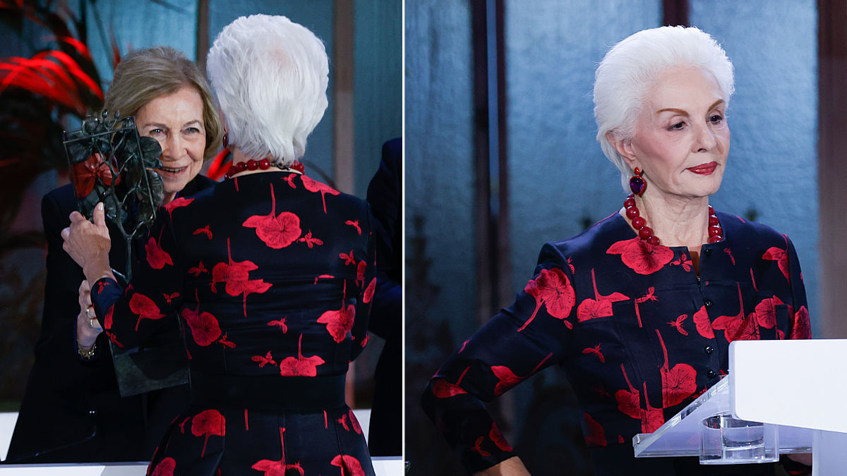 Reina Sofía Carolina Herrera (Foto: Gtres)