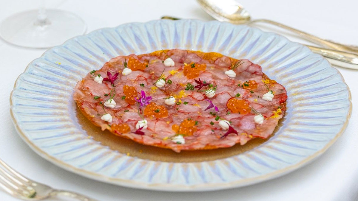 carpacio de carabineros