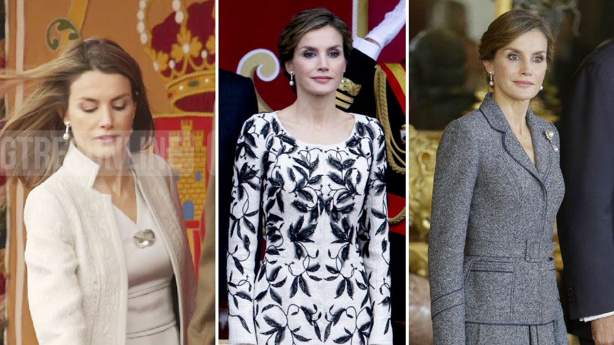 letizia pendientes perlas hispanidad