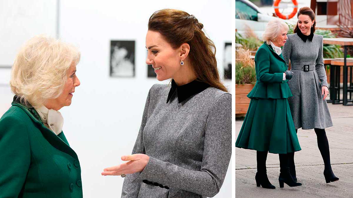 Camilla Parker Bowles y Kate Middleton
