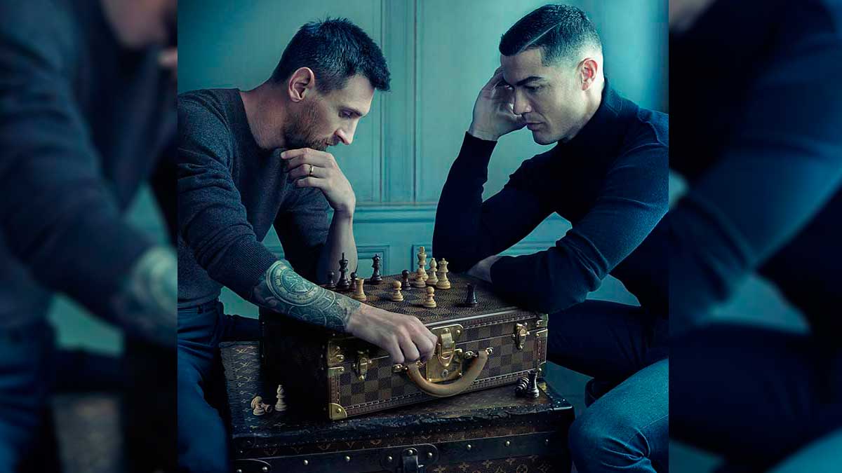 Cristiano Ronaldo y Leo Messi LV