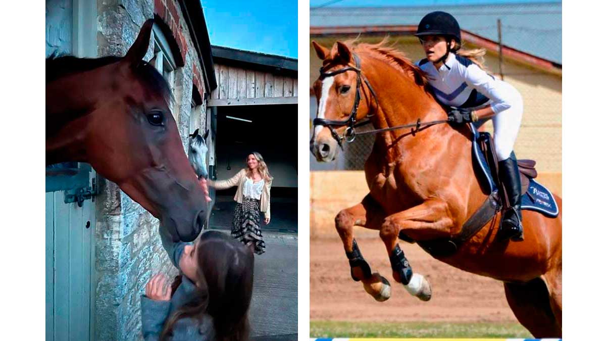 Elsa Pataky caballos