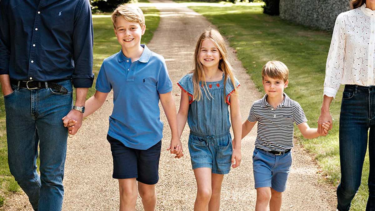 George, Charlotte y Louis