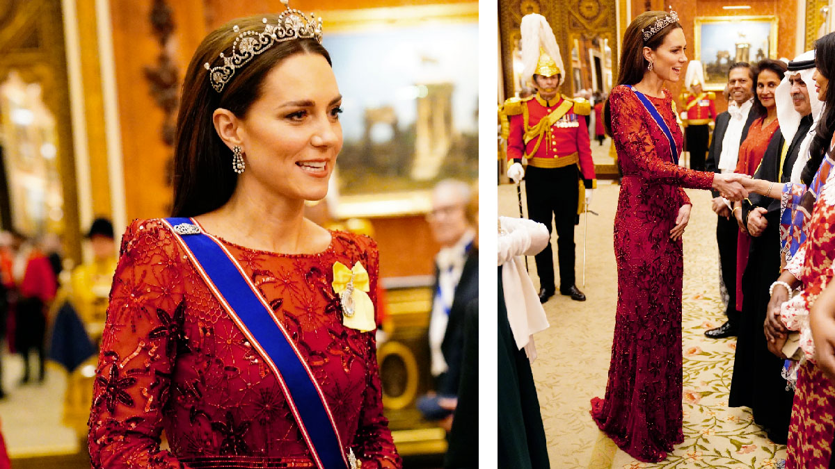 kate middleton rojo
