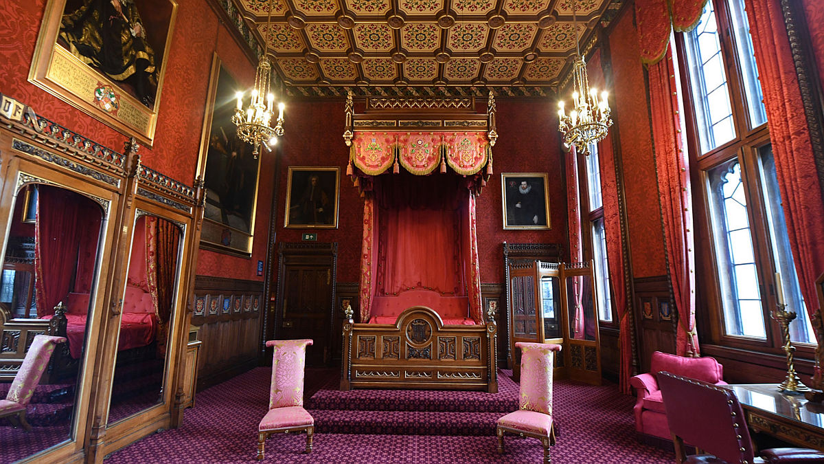 Cama Carlos III (Foto: Parlamento Westminster)