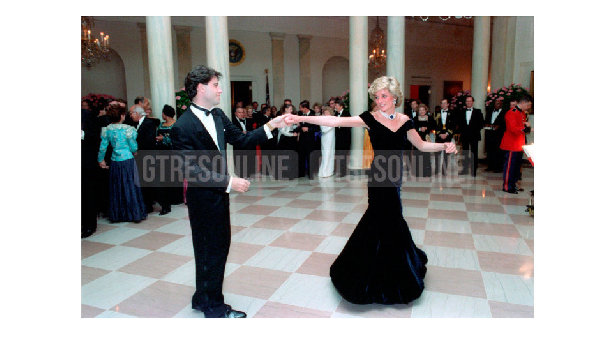 john travolta diana de gales