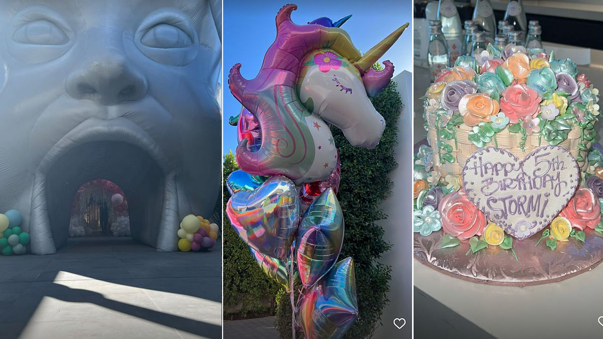 Kylie Jenner Stormi cumpleaños (Fotos: Khloe Kardashian Instagram)