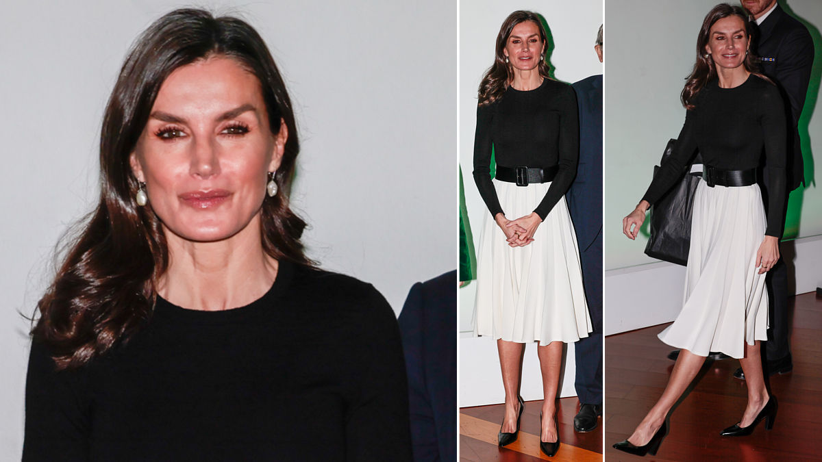 letizia falda adolfo dominguez (Fotos: Gtres)