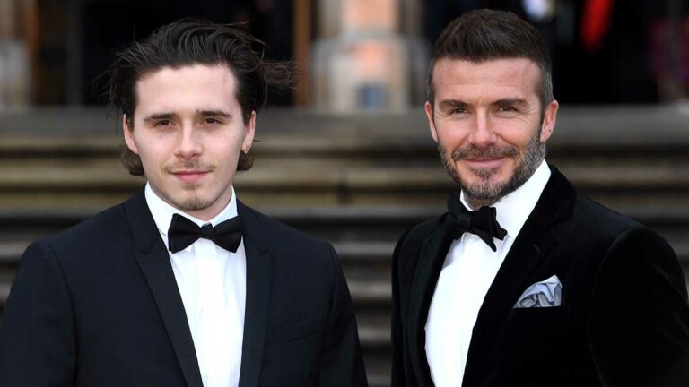 David y Brooklyn Beckham