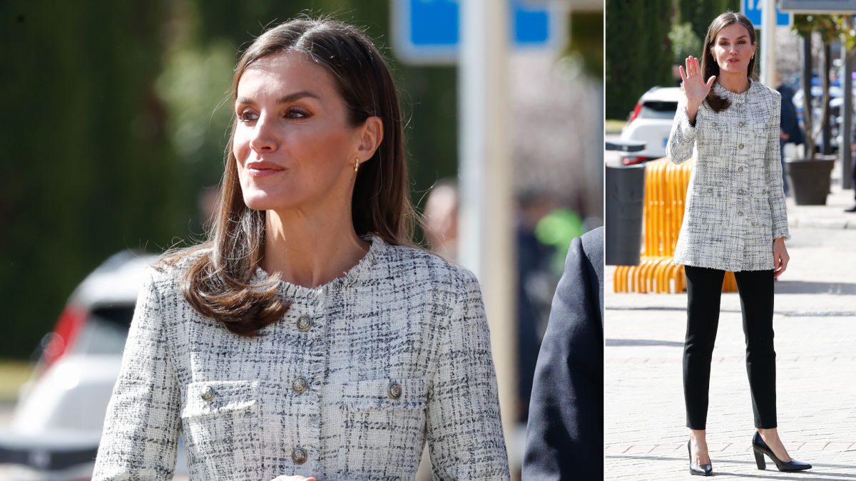 Letizia tweed Valladolid (Foto: Gtres)