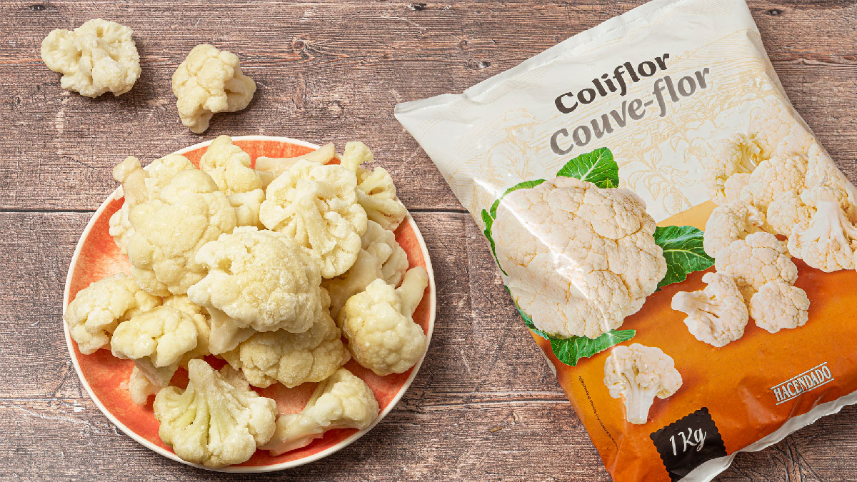 coliflor congelada