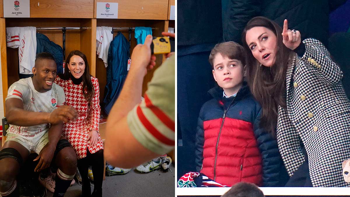 Kate Middleton y príncipe George