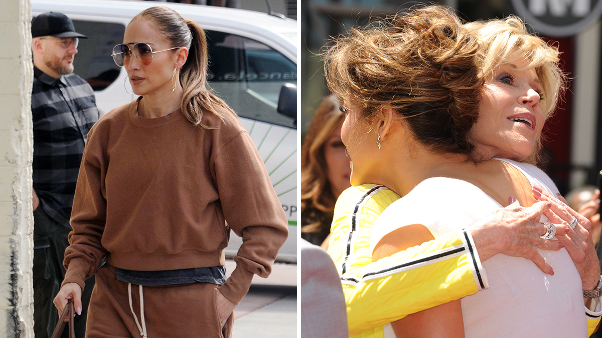 Jennifer Lopez y Jane Fonda
