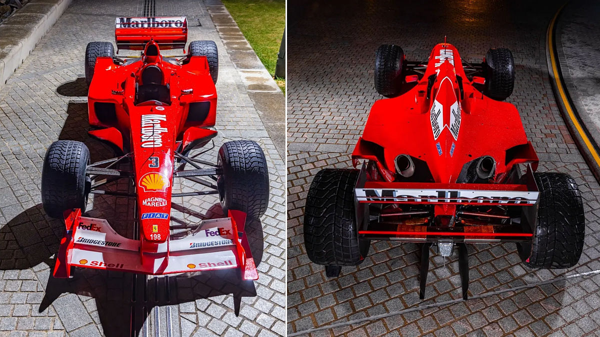 Ferrari de Michael Schumacher (Foto: RM Sotheby's)