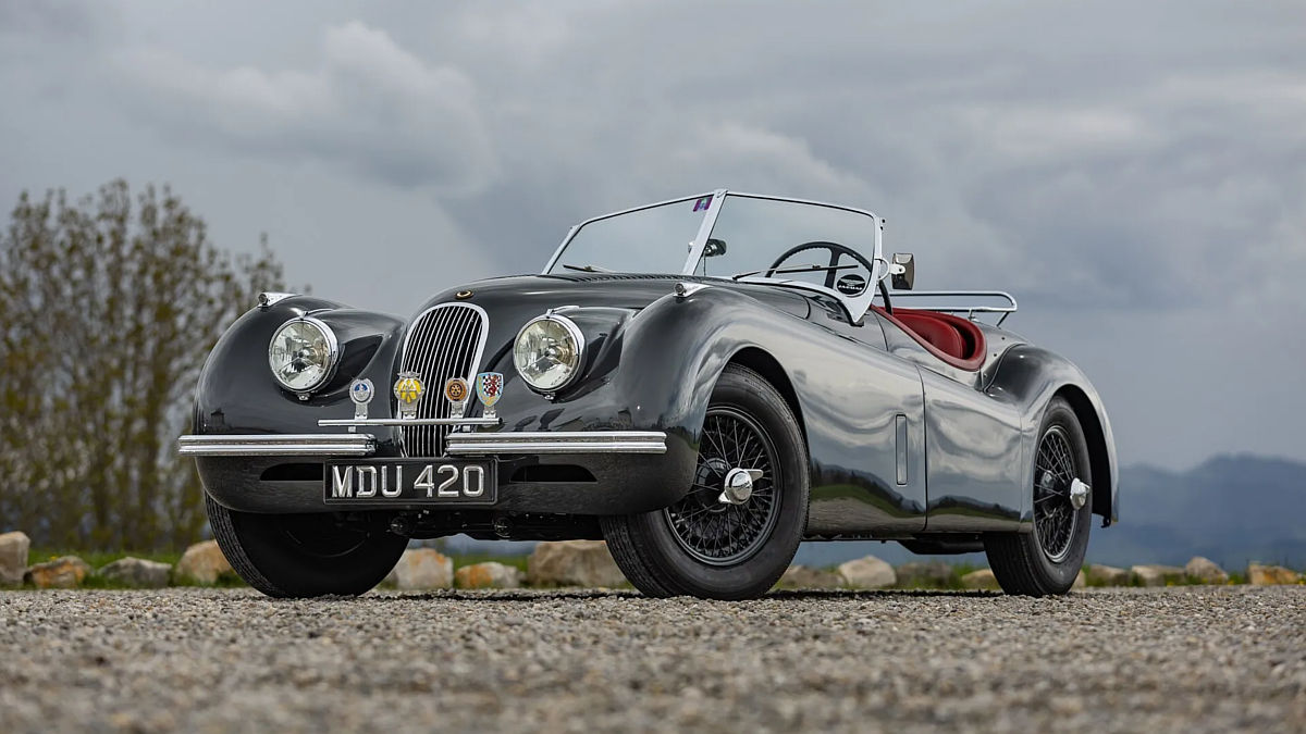 Jaguar XK 120 Roadster (Foto: Cortesía de RM Sotheby's)