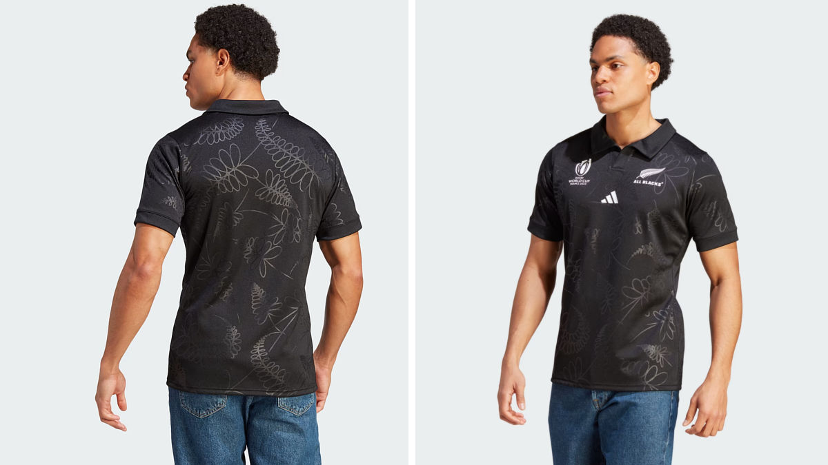 All Blacks Adidas Camiseta Rugby (Foto: New Zealand Rugby)