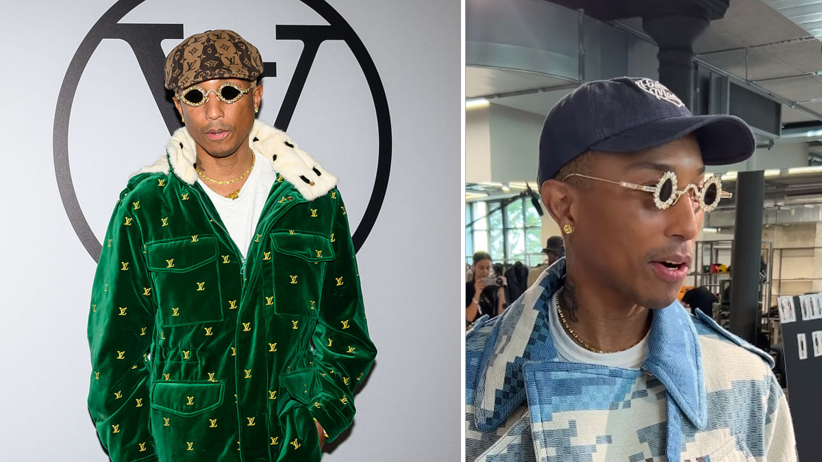 Gafas de Tiffany Pharrell Williams (Foto: Gtres / Instagram Louis Vuitton)