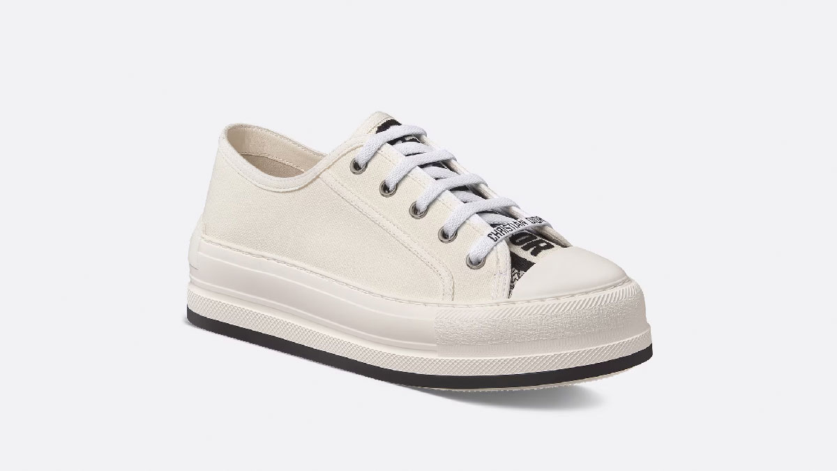 zapatillas blancas dior