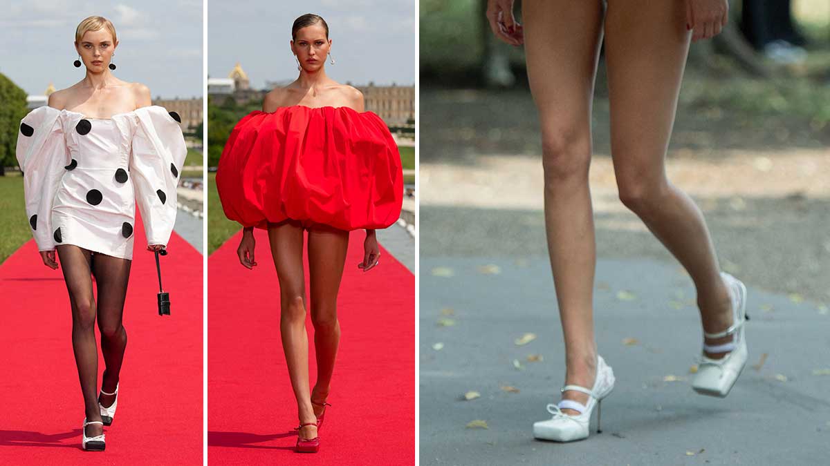 Zapatos punta cuadrada