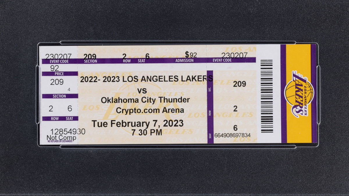 Entrada subasta (Foto: Heritage Auction)