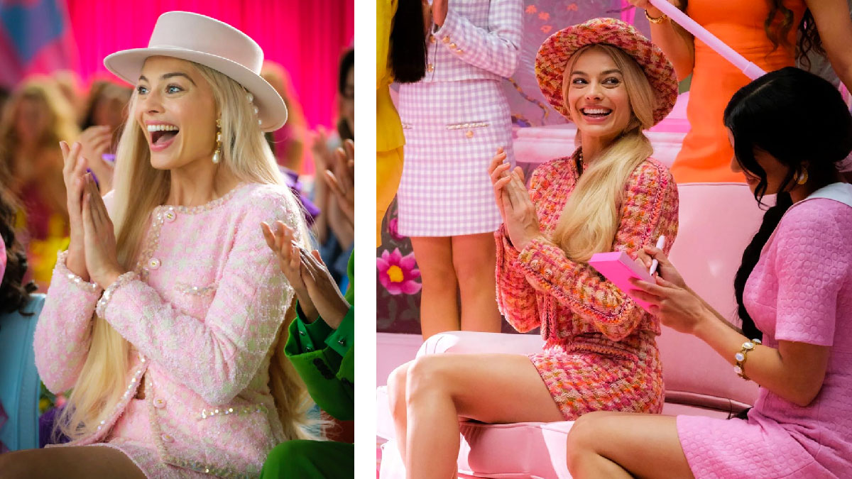 margot robbie chanel barbie