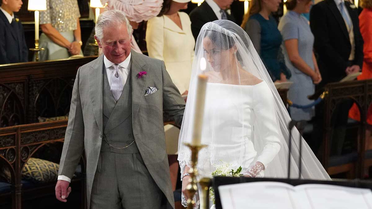 Carlos III y Meghan Markle