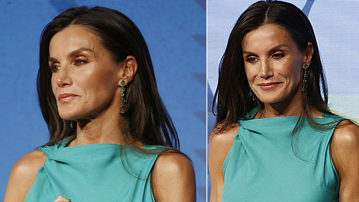 Letizia turquesa (Foto: Gtres)