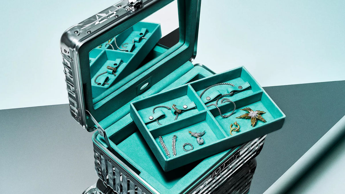 (Foto: Rimowa y Tiffany & Co)