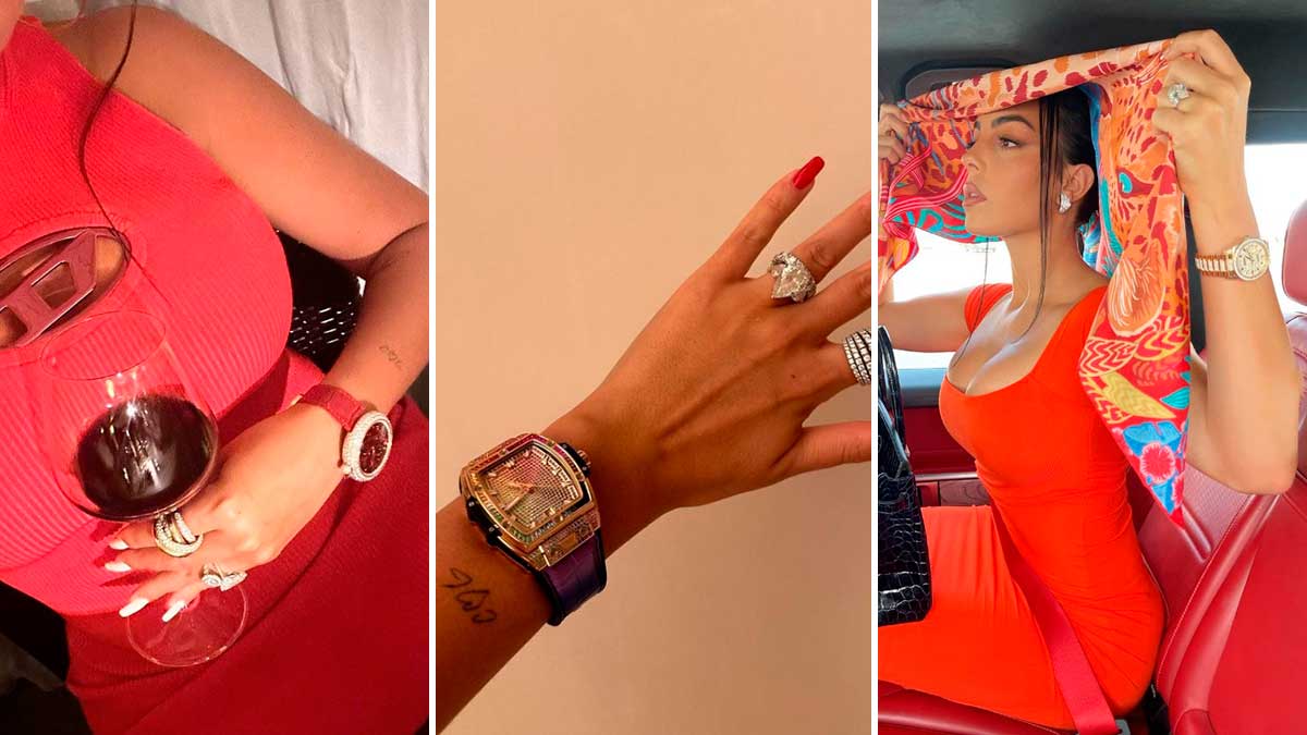 Relojes Georgina Rodríguez