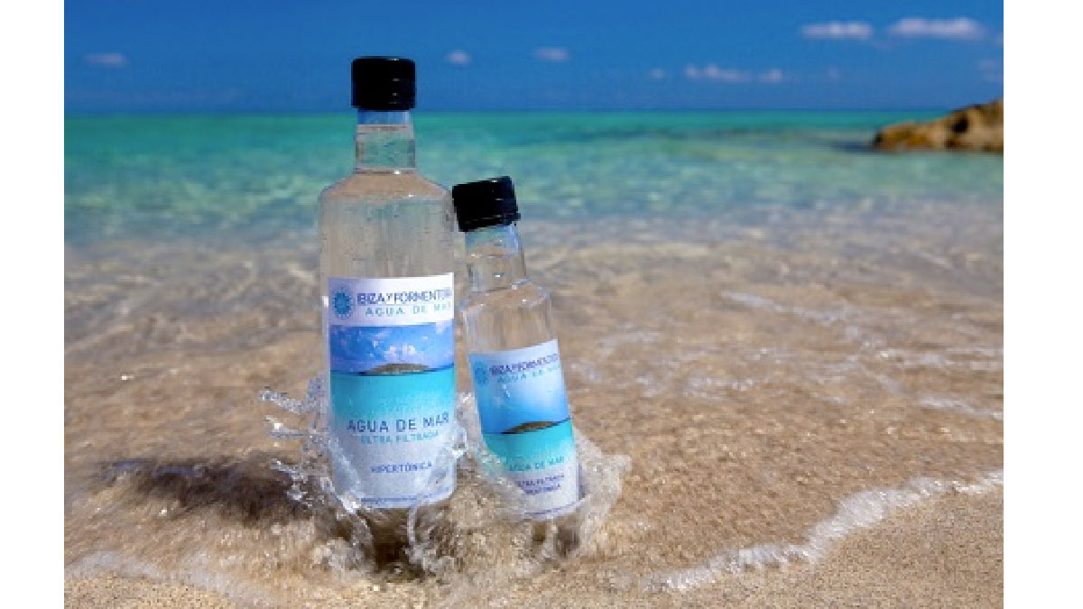 ibiza y formentera agua de mar